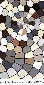 Abstract colorful mosaic pattern