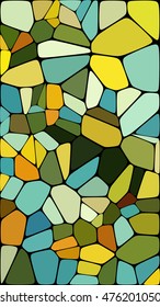 Abstract colorful mosaic pattern