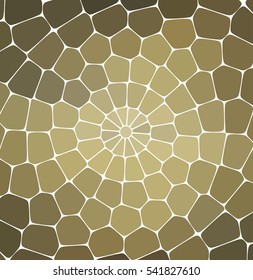 Abstract colorful mosaic pattern. Abstract background consisting of elements of different shapes arranged in a mosaic style. Vector illustration