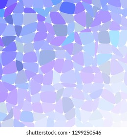 Abstract colorful mosaic pattern consisting of elements of various shapes and colors. Creative geometrical backdrop in a retro style. Colorful vintage background.