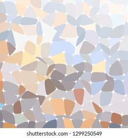 Abstract colorful mosaic pattern consisting of elements of various shapes and colors. Creative geometrical backdrop in a retro style. Colorful vintage background.