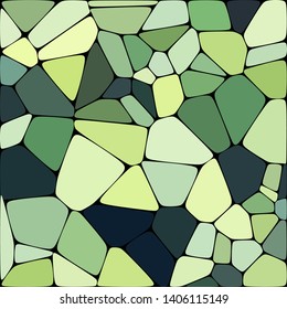 Abstract colorful mosaic pattern consisting of elements of various shapes and colors. Creative geometrical backdrop in a retro style. Colorful vintage background.