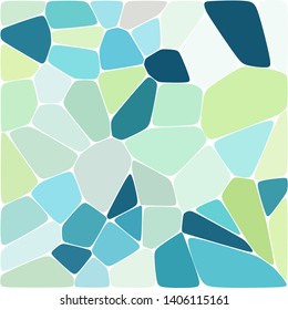 Abstract colorful mosaic pattern consisting of elements of various shapes and colors. Creative geometrical backdrop in a retro style. Colorful vintage background.