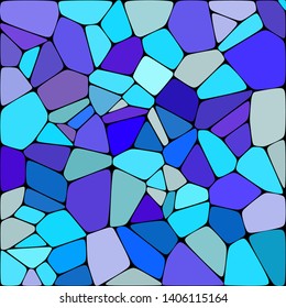 Abstract colorful mosaic pattern consisting of elements of various shapes and colors. Creative geometrical backdrop in a retro style. Colorful vintage background.