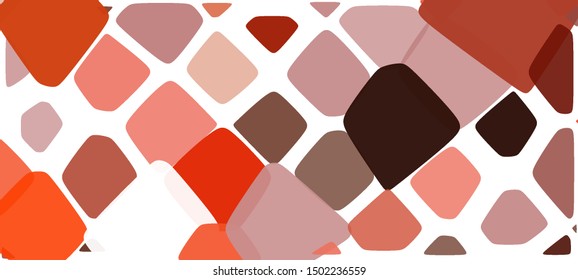 Abstract colorful mosaic pattern consisting of elements of various shapes and colors. Creative geometrical backdrop in a retro style. Colorful vintage background.