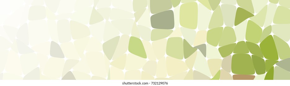 Abstract colorful mosaic pattern consisting of elements of various shapes and colors