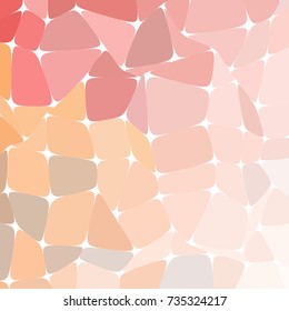 Abstract colorful mosaic pattern consisting of elements of various shapes and colors