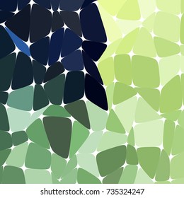 Abstract colorful mosaic pattern consisting of elements of various shapes and colors