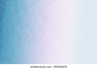 Abstract colorful mosaic pattern of geometric shapes in vector. Creative technologies background.