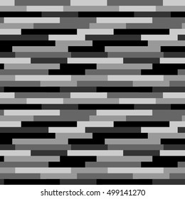 Abstract colorful mosaic. Seamless pattern of geometric shapes in vector