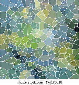 Abstract colorful mosaic. Vector background 