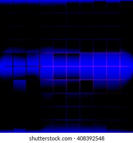 Abstract colorful mosaic vector background.Gradient shiny overlay. Bright poster, banner, web design element in blue colors.Can be used for wallpaper, flyer, advertisement, brochures.