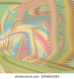 Fondo de onda fluida 3d de movimiento colorido Abstractas