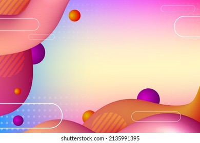 Abstract colorful motion fluid wave background