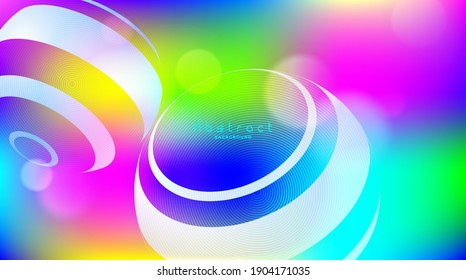 Abstract, Colorful, Multi-Colored Background, Modern Background, Vector Illustration.
