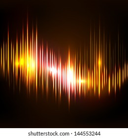 Abstract colorful musical  background, banner, poster or flyer.