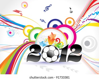 abstract colorful  new year background vector illustration