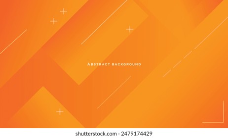 Abstract colorful orange curve background