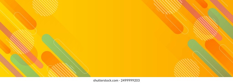 Abstract colorful orange dynamic background. Modern geometric banner background. Beautiful vector design for templates, banners, covers, websites, pages, and headers