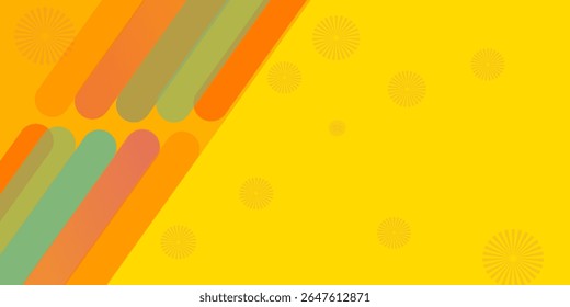 Abstract colorful orange dynamic background. Modern geometric banner background. Beautiful vector design for templates, banners, covers, websites, pages, and headers