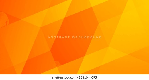 Abstract colorful orange fractal background. Trendy mosaic pattern design. Modern banner background. Eps10 vector