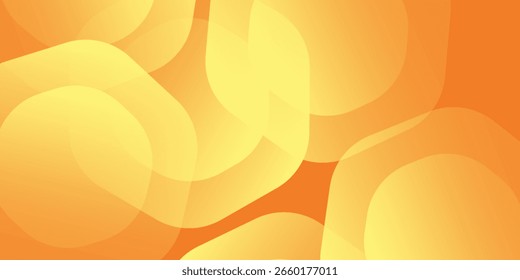 Abstractas colorido naranja y amarillo gradiente ondas de fondo simple abstracto moderno
