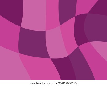 Abstract colorful organic mosaic illustration design background. Pink purple and violet.