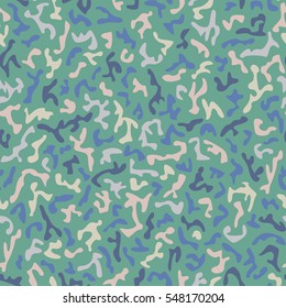 Abstract colorful ornate grained texture. Seamless pattern. Vector background.