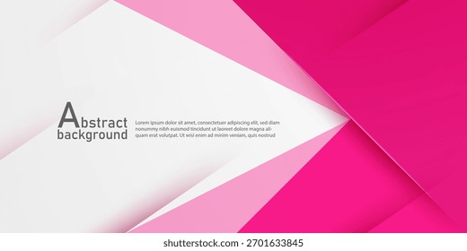 Abstrato colorido sobreposição triângulo papel recorte fundo. Conceito de faixa brilhante. Design de padrão simples. Vetor Eps10