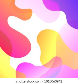 Abstract Colorful Overlay Background