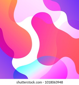 Abstract Colorful Overlay Background