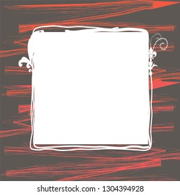 abstract colorful paint brush and hand drawn background for your design. colorful billboards by paint brush and hand drawn