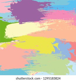 abstract colorful paint brush and scribble texture background. creative colorful nice brush strokes and hand drawn for your design. modern beautiful grunge and stripes pattern