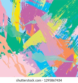 abstract colorful paint brush and scribble texture background. creative colorful nice brush strokes and hand drawn for your design. modern beautiful grunge and stripes pattern. vector illustration