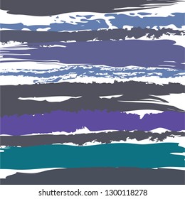 abstract colorful paint brush and scribble horizontal lines pattern. colorful nice brush strokes and hand drawn horizontal lines pattern background for your design