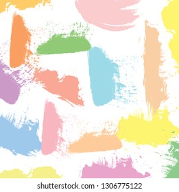 abstract colorful paint brush and scribble pattern background. colorful nice brush strokes and hand drawn for your design. modern beautiful grunge and stripes pattern.