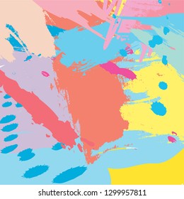 abstract colorful paint brush and strokes pattern. colorful nice brush strokes and stripes pattern background. modern beautiful grunge and hand drawn for your design