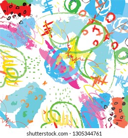 abstract colorful paint brush and strokes, scribble lines pattern background. colorful nice brush strokes and hand drawn background. modern beautiful grunge and stripes pattern. kids sketch drawing