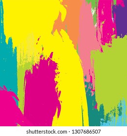 Abstract colorful paint brush and strokes, scribble pattern background. colorful nice brush strokes and hand drawn for your design. modern beautiful grunge and stripes pattern
