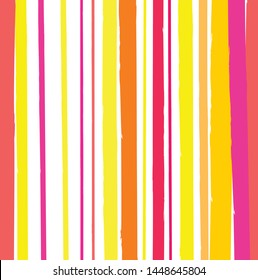 Abstract colorful paint brush and strokes, stripes pattern background. colorful nice brush strokes and hand drawn with horizontal lines pattern background. 
