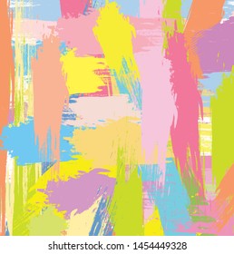 Abstract colorful paint brush and strokes, scribble pattern background. colorful nice brush strokes and hand drawn pattern background. modern beautiful grunge and stripes background