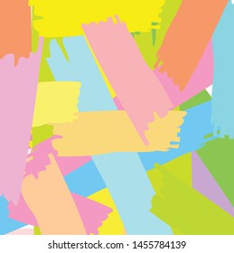 Abstract colorful paint brush and strokes, scribble pattern background. colorful nice brush strokes and hand drawn background. modern beautiful grunge and stripes pattern background