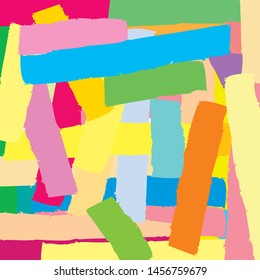 Abstract colorful paint brush and strokes, scribble pattern background. colorful nice brush strokes and hand drawn background. modern beautiful grunge and stripes pattern background