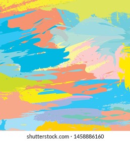 Abstract colorful paint brush and strokes, scribble pattern background. colorful nice brush strokes and hand drawn background. modern beautiful grunge and stripes pattern background