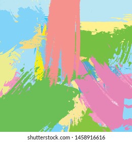 Abstract colorful paint brush and strokes, scribble pattern background. colorful nice brush strokes and hand drawn background. modern beautiful grunge and stripes pattern background