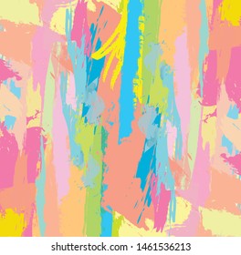 Abstract colorful paint brush and strokes, scribble pattern background. colorful nice brush strokes and hand drawn background. modern beautiful grunge and stripes pattern background
