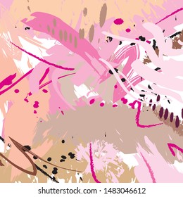 Abstract colorful  paint brush and strokes, scribble lines pattern background. creative colorful nice brush strokes and hand drawn background. modern beautiful grunge and stripes pattern background.