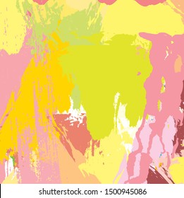 Abstract colorful paint brush and strokes, stripes pattern background. creative colorful nice brush strokes and hand drawn, scribble pattern background