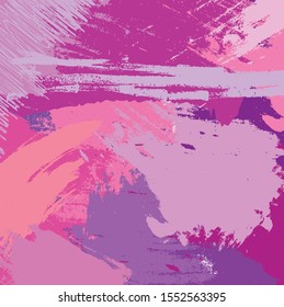 Abstract colorful paint brush and strokes, stripes pattern background. creative nice hand drawn and grunge texture backdrop