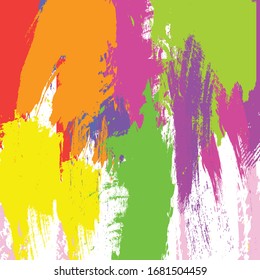 Abstract colorful paint brush and strokes, scribble pattern background. colorful nice hand drawn for your design. modern beautiful grunge and stripes backdrop